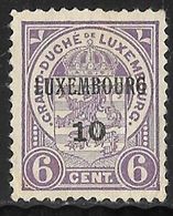 Luxembourg 1910 Prifix Nr. 71 - Prematasellados