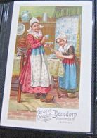 6 Postcards Litho CACAO Chocolat  Bensdorp's C1890 Royal Dutch Scenes In Holland Children Of Fish Mongers - Other & Unclassified