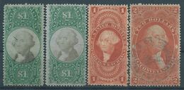 Stati Uniti D'america,United States,U.S.A,1867 Revenue Stamps,Used & Mint - Fiscali