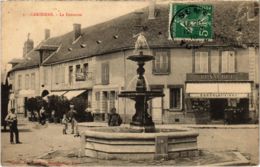 CPA CERISIERS - La Fontaine (108472) - Cerisiers