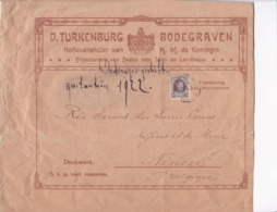 Enveloppe 196 Hofleverancier Van H.M. De Koningin à Ninove - Otros & Sin Clasificación