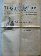 Il Cittadino Settimese  Aprile 1963 Luigi Paviolo - Otros