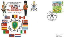 UK 1994 BFPO 2408 Earls Court Forces Royal Tournament Special Cover - Militaria