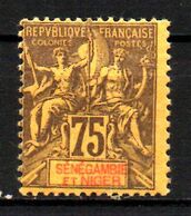 Col17  Colonie Sénégambie & Niger N° 12 Neuf  X MH  Cote 75,00€ - Neufs