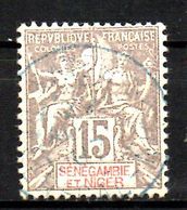 Col17  Colonie Sénégambie & Niger N° 6 Oblitéré  Cote 18,00€ - Usados