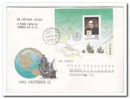 Hongarije 1991, 500th Anniversary Of The Discovery Of America, Ships - Storia Postale