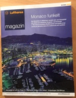 LUFTHANSA INFLIGHT MAGAZINE 08/2006 With On-board Entertainment Programme - Revistas De Abordo