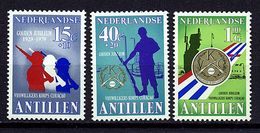 Antilles Néerlandaises ** N° 582 à 584 - Corps Des Volontaires De Curaçao - Antilles