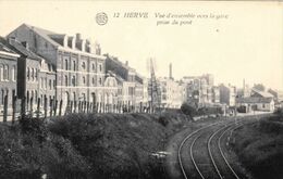 HERVE - Vue D'ensemble Vers La Gare Prise Du Pont - N'a Pas Circulé - Herve