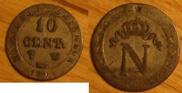 10 Centimes 1808W - 10 Centimes