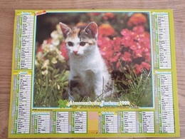 Calendrier-Almanach Des Postes P.T.T.     1992     Eure - Grand Format : 1991-00