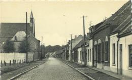 Schoten - Schoten-Deuzeld - Cruyninghestraat En Kerk - Boekhandel A. Huygen, Schoten-Deuzeld - Schoten