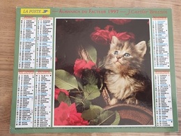 Calendrier-Almanach Des Postes P.T.T.     1997     Eure - Grand Format : 1991-00