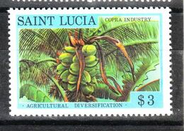 St. Lucia  - 1979.  Agricoltura Differenziata. Legumi. Differentiated Agriculture. Legumes.MNH - Agriculture