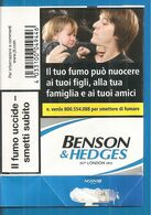 BENSON & HEDGES BLU SOFT ITALY BOX SIGARETTE - Etuis à Cigarettes Vides