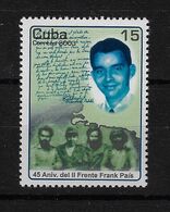 CUBA 2003. ANIVERSARIO DEL II FRENTE FRANK PAÍS. MNH. EDIFIL 4649 - Unused Stamps