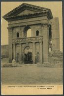 La Tour D'Aigues - Porte Principale Du Château - N. Silvestre éditeur - Couleur Toilée - Voir 2 Scans - La Tour D'Aigues