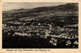 CPA AK Balingen M Burg Hohenzollern V Flugzeug Auf GERMANY (1012036) - Balingen