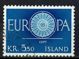 Island 1960 // 344 O Europa - Gebruikt