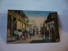 Delcampe - SUEZ EGYPTE COLMAR STREET Suez (السويس As-Suways En Arabe) CPA EDIT THE CAIRO POST CARD TRUST SÉRIE 652 - Sues
