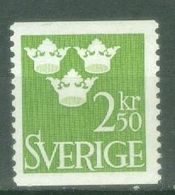 Sweden 1961; Tre Kronor - Michel 475.** (MNH) - Unused Stamps