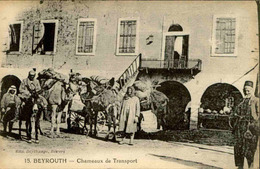 LIBAN - Carte Postale - Beyrouth - Chameaux De Transport - L 66365 - Liban