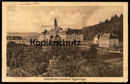 Delcampe - ALTE POSTKARTE SIGMARINGEN UNTEROFFIZIERS VORSCHULE Schule School école Kaserne Meine Stube Cpa Ansichtskarte Postcard - Sigmaringen