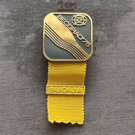 Badge Pin ZN009420 - Rowing Kayak Canoe Yugoslavia Serbia Belgrade Beograd World Championship 1975 SUDIJA - Rowing