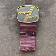 Badge Pin ZN009425 - Rowing Kayak Canoe Yugoslavia Serbia Belgrade Beograd World Championship 1978 TID-78 - Rowing