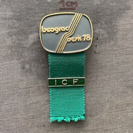 Badge Pin ZN009428 - Rowing Kayak Canoe Yugoslavia Serbia Belgrade Beograd World Championship 1978 ICF - Aviron