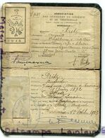 - Carte De Membre,  Association Des Officiers De Réserve Et De Térritoriale, Bordeaux, TBE, Scans.. - Documents