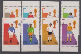 Iso / Swedish Local 1974 World Cup Football  8v Used (49396) - Fantasy Labels