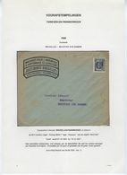HOUYOUX 3 Brieven Met Typografische Voorafstempelingen  BRUXELLES / BRUSSEL ; Staat Zie 3 Scans  ! Inzet 10 € ! LOT 262 - Typos 1922-31 (Houyoux)