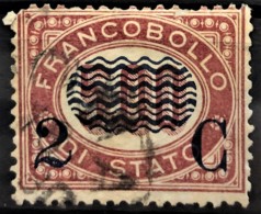 ITALY / ITALIA 1878 - Canceled - Sc# 43 - 2c - Oblitérés