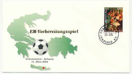 GRECE - Une Enveloppe Match GRECE - SUISSE / Irakleo 31 Mars 2004 - Fußball-Europameisterschaft (UEFA)