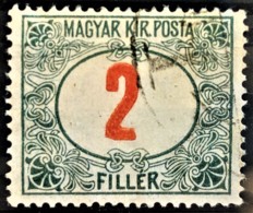 HUNGARY 1915/22 - Canceled - Sc# J29 - Postage Due 2f - Segnatasse