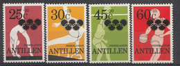 Ned.Antillen 1980 Nvph Nr.: 663-666 Olympiade  Neuf Sans Charniere-MNH-Postfris - Curazao, Antillas Holandesas, Aruba