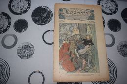 Mon Journal Hachette & Co. 7 Mars 1914 N°23 Recueil Hebdo Illustré Garin S'est Laissé Tomber Sur Le Trône De Charles - Hachette