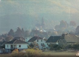 Cpm 10x15. PRESTIGE . ALSACE .679059-P59   Un Village Dans La Brume - Photographs