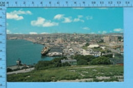 Postcard - Newfoundland - St-John's Showing New Harbour Development View From Battery Motel,   - Canada - St. John's