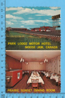 Postcard - Saskatchewan - Park Lodge Motor Hotel+ Prairie Sunset Dining Room, Multi-views - Canada - Otros & Sin Clasificación