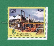 INDIA 2008 Inde Indien - GAIL 1v MNH ** - Natural Gas Company, Energy - As Scan - Gaz