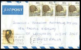 (I 9) New Zealand To Australia - 1991 - Storia Postale