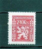 TCHECOSLOVAQUIE   1947  Service  Y.T. N° 8  à  15  Incomplet  NEUF*  Sans Gomme - Dienstzegels