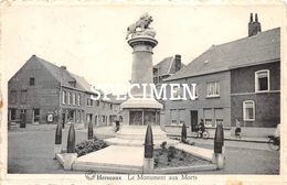 Le Monument Aux Morts - Herseaux - Mouscron - Moeskroen