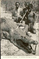 MOZAMBIQUE - Carte Postale - Un Important  Personnage Du Fleuve Zambèze ( Crocodile ) - L 66724 - Mozambique