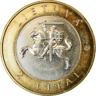 Monnaie, Lithuania, 2 Litai, 2012, Palanga, SPL, Bi-Metallic, KM:186.1 - Lituanie