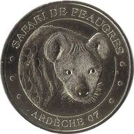 2015 MDP192 - PEAUGRES - Safari De Peaugres 6 (la Hyène) / MONNAIE DE PARIS - 2015