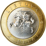Monnaie, Lithuania, 2 Litai, 2012, Neringa, SPL, Bi-Metallic, KM:185.1 - Lituania