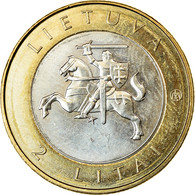 Monnaie, Lithuania, 2 Litai, 2013, Verpste, SPL, Bi-Metallic, KM:187 - Litouwen